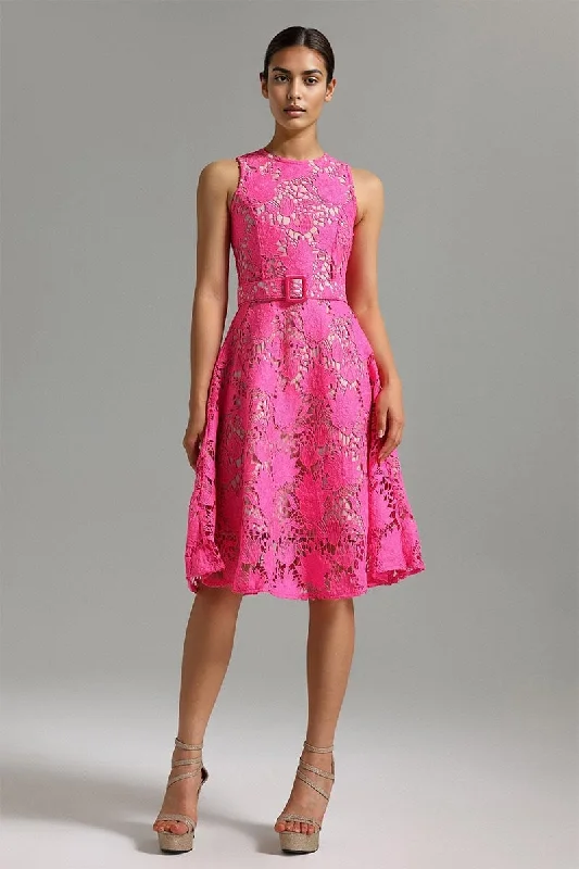 Instinctively Romantic Lace Midi Dress