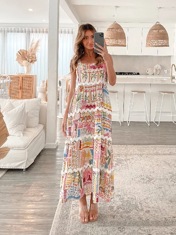 Rafaela Dress - Multi Print