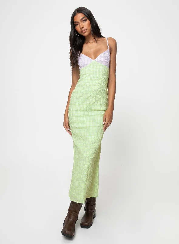 Sunni Maxi Dress Green