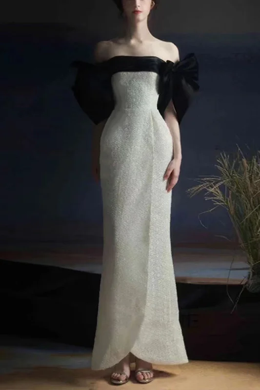 Trumpet-Mermaid Floor Length Lace Wedding Dress 687631532657