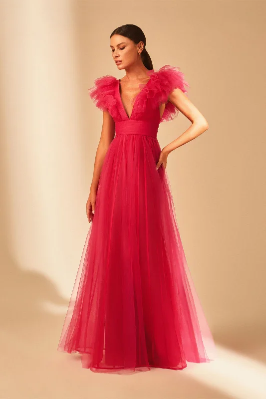 Vielle Tulle Maxi Dress